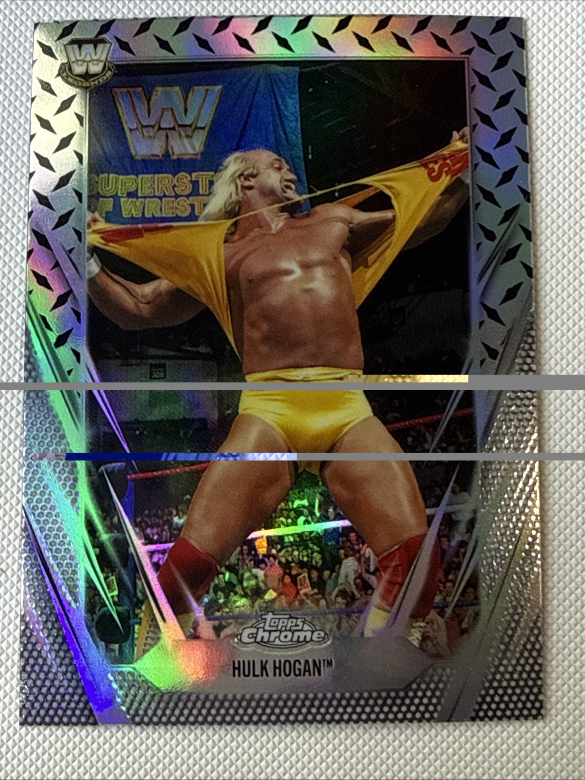 DIAMOND PLATE REFRACTOR 2026 Topps Chrome WWE Cards You Pick/Choose! READ*