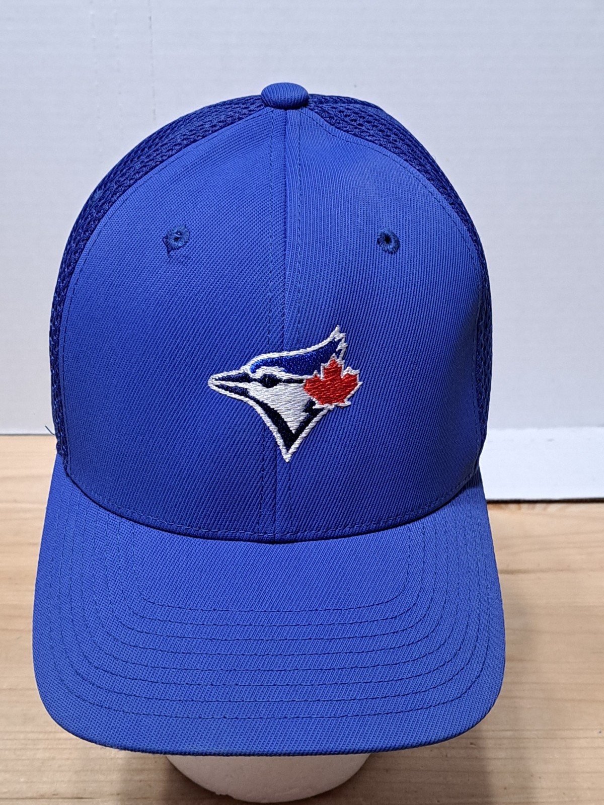 Toronto Blue Jays Hat Cap Size S-M Yupoong Flexfit Blue MLB Baseball