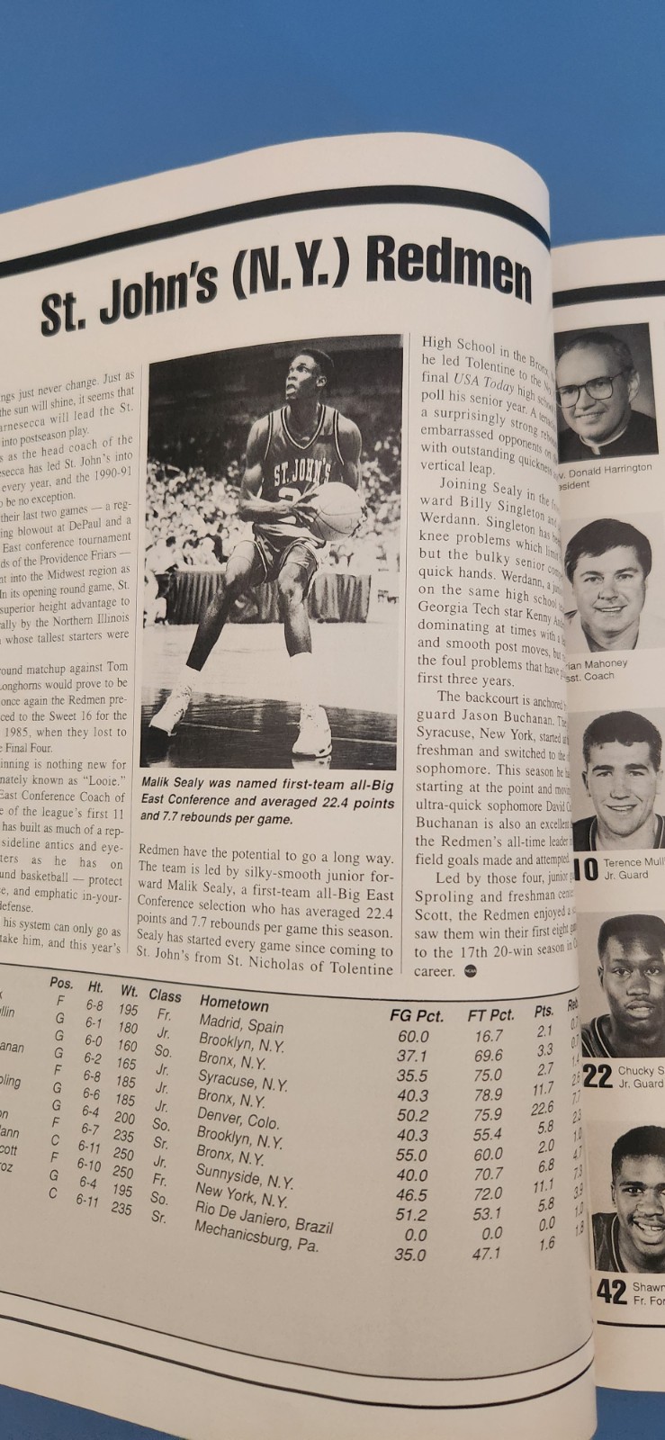 1991 NCAA Division 1 Men’s Basketball Championship Midwest Regional Program