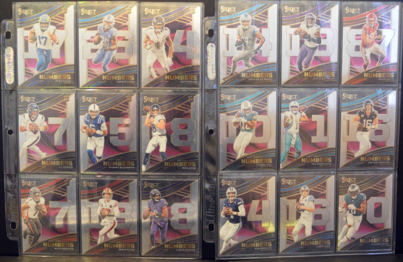 4 Complete 25 Subsets 2023 Panini Select NUMBERS TURBOCHARGED FUTURE CERTIFIED