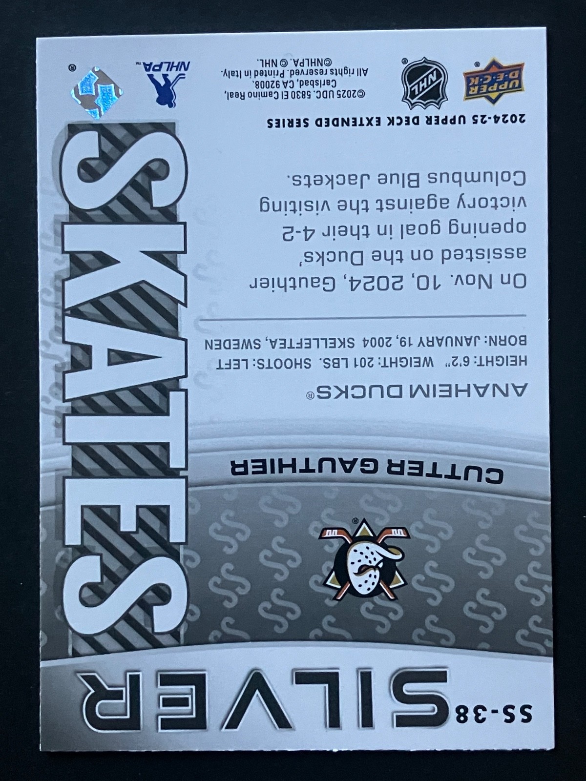 2024-25 Upper Deck Extended Series Inserts and Parallels