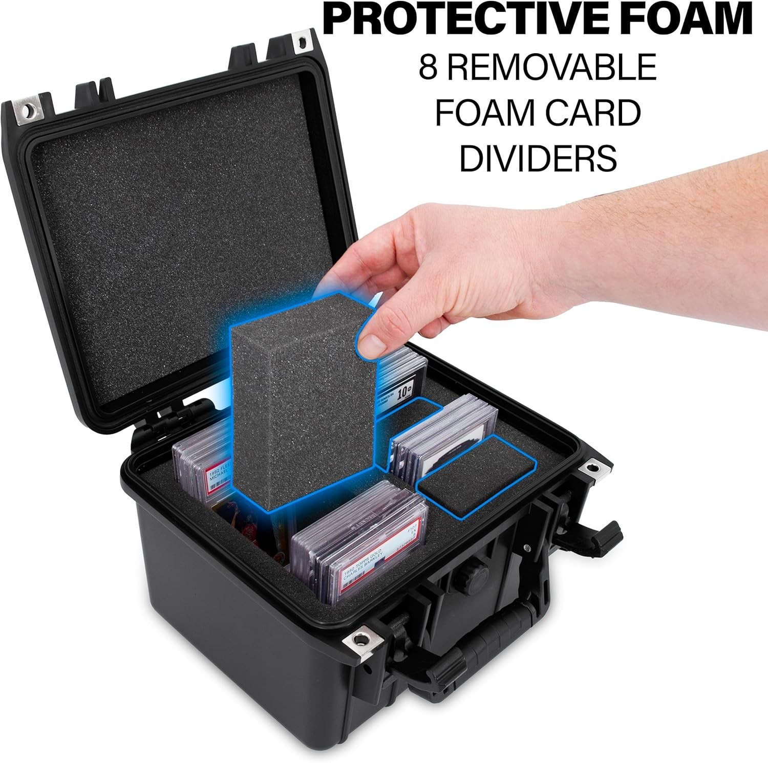 Crushproof Card Container with Dividers^*-