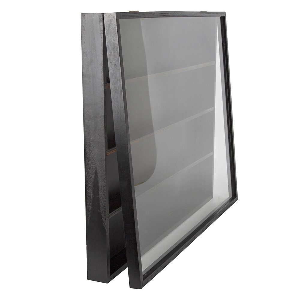 Wooden Graded Trading Card Display Case for 36 Sport Baseball Football Cards