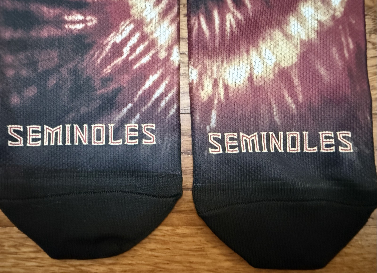 New! Strideline Florida State FSU Seminoles Pair of Crew Socks Unisex Adult M/L