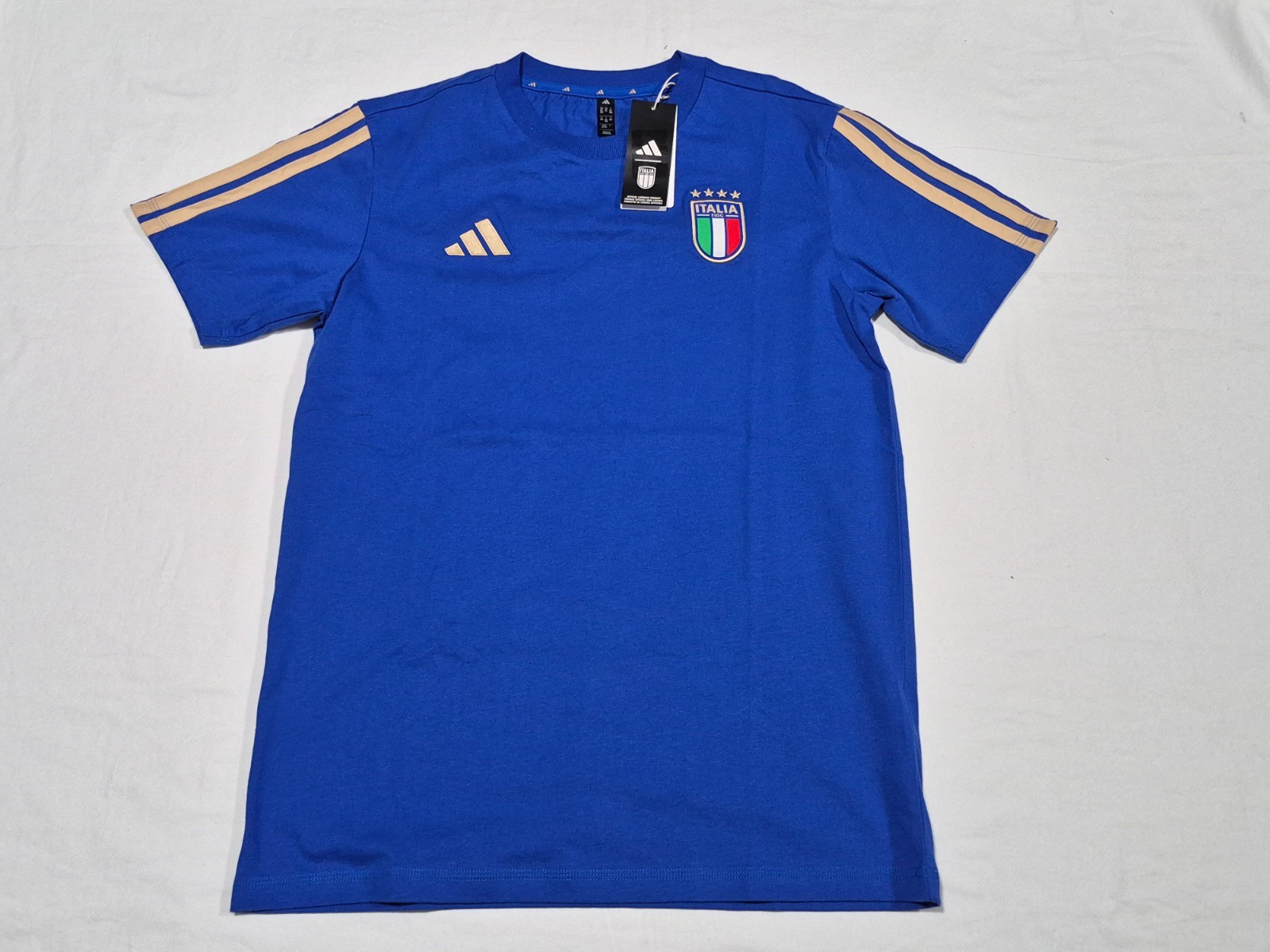 Adidas Italy National Team T-Shirt Youth 13-14 Y Blue 2026 World Cup JY9540