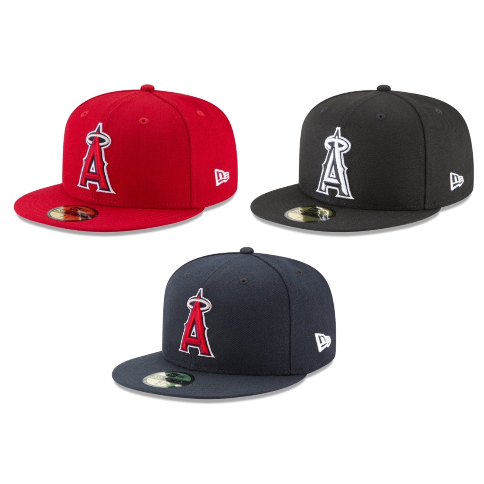 Los Angeles Anaheim Angels ANA MLB Authentic New Era 59FIFTY Fitted Cap – 5950