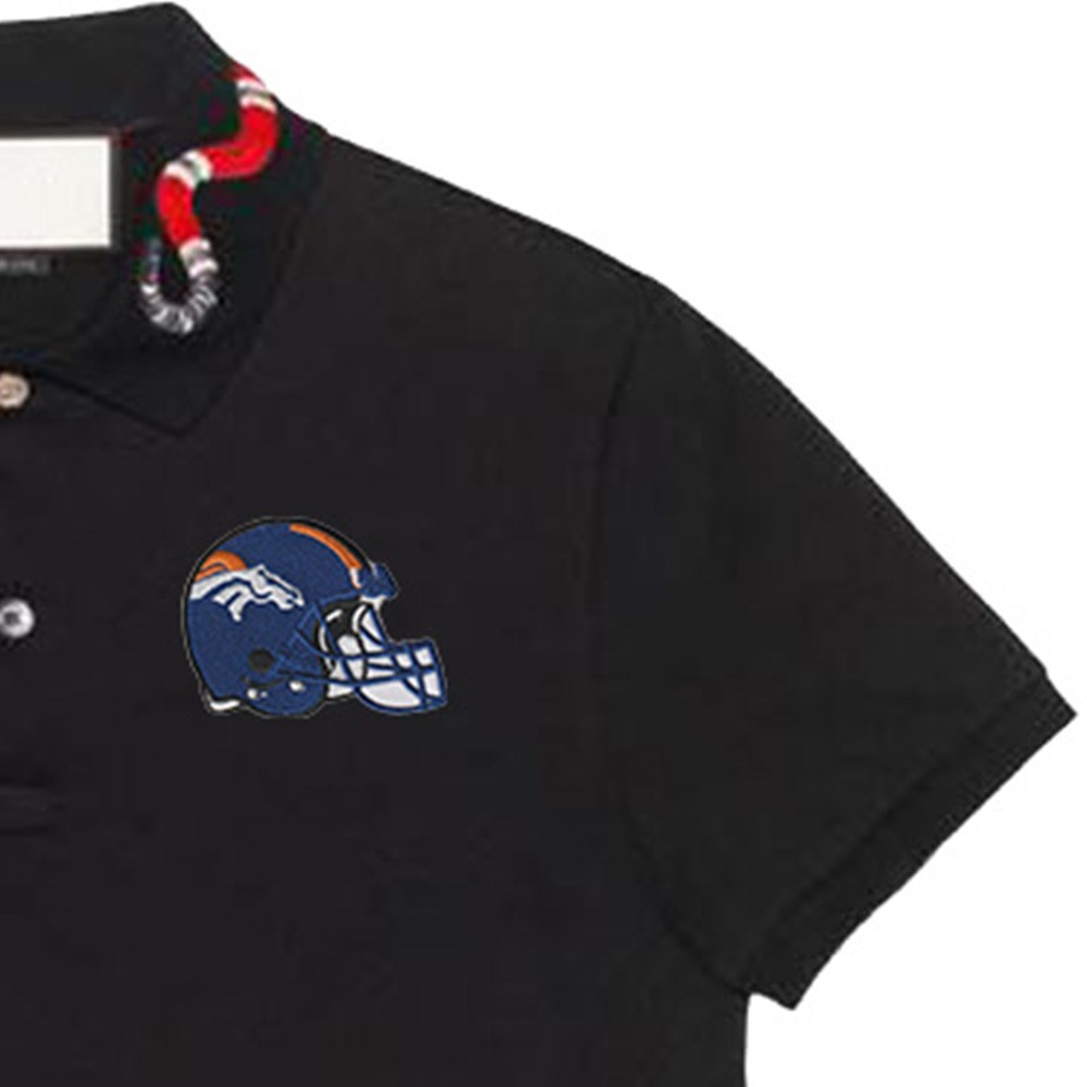 10 pcs Denver Broncos Helmet Logo Size 3.3 in x 2.5 in Sew Iron On Patches