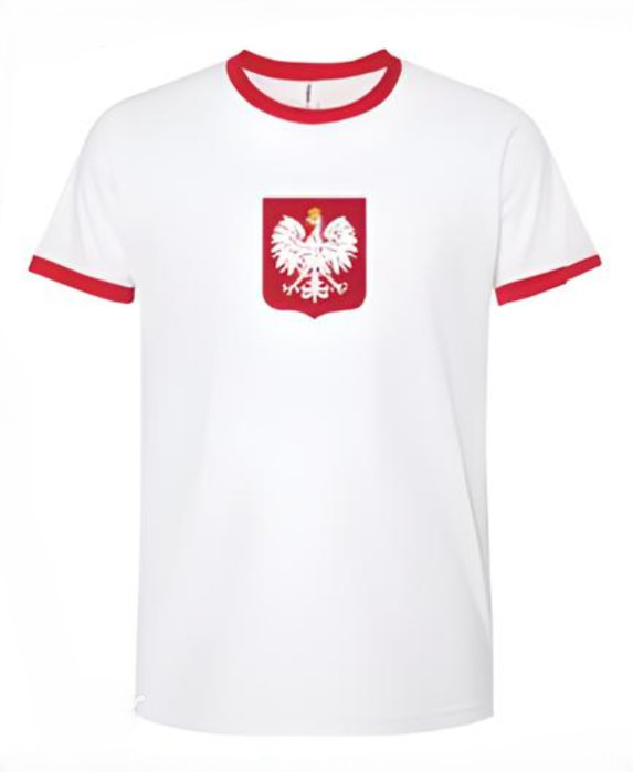 Zielinski #20 T-Shirt Polska With Eagle Euro 2024 Soccer Poland Jersey Style