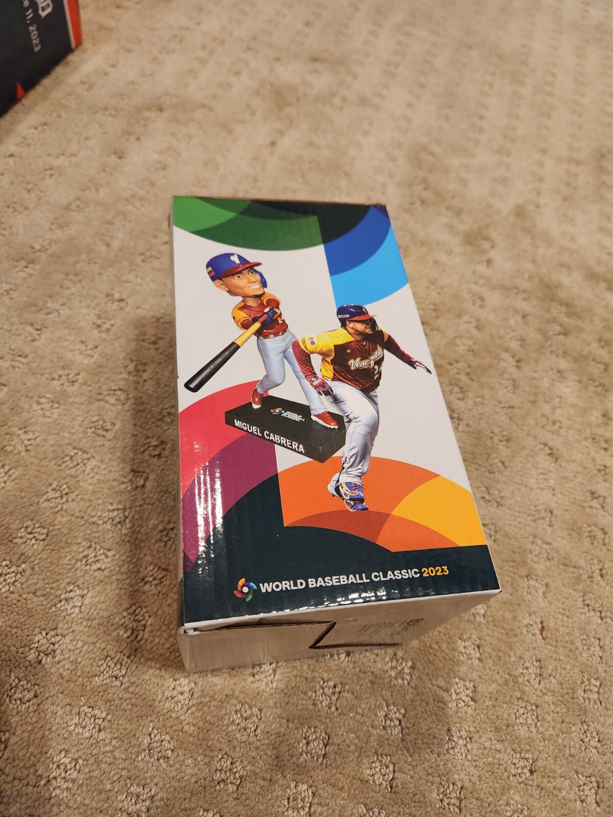 Detroit Tigers Miguel Cabrera Venezuela World Baseball Classic Bobblehead SGA