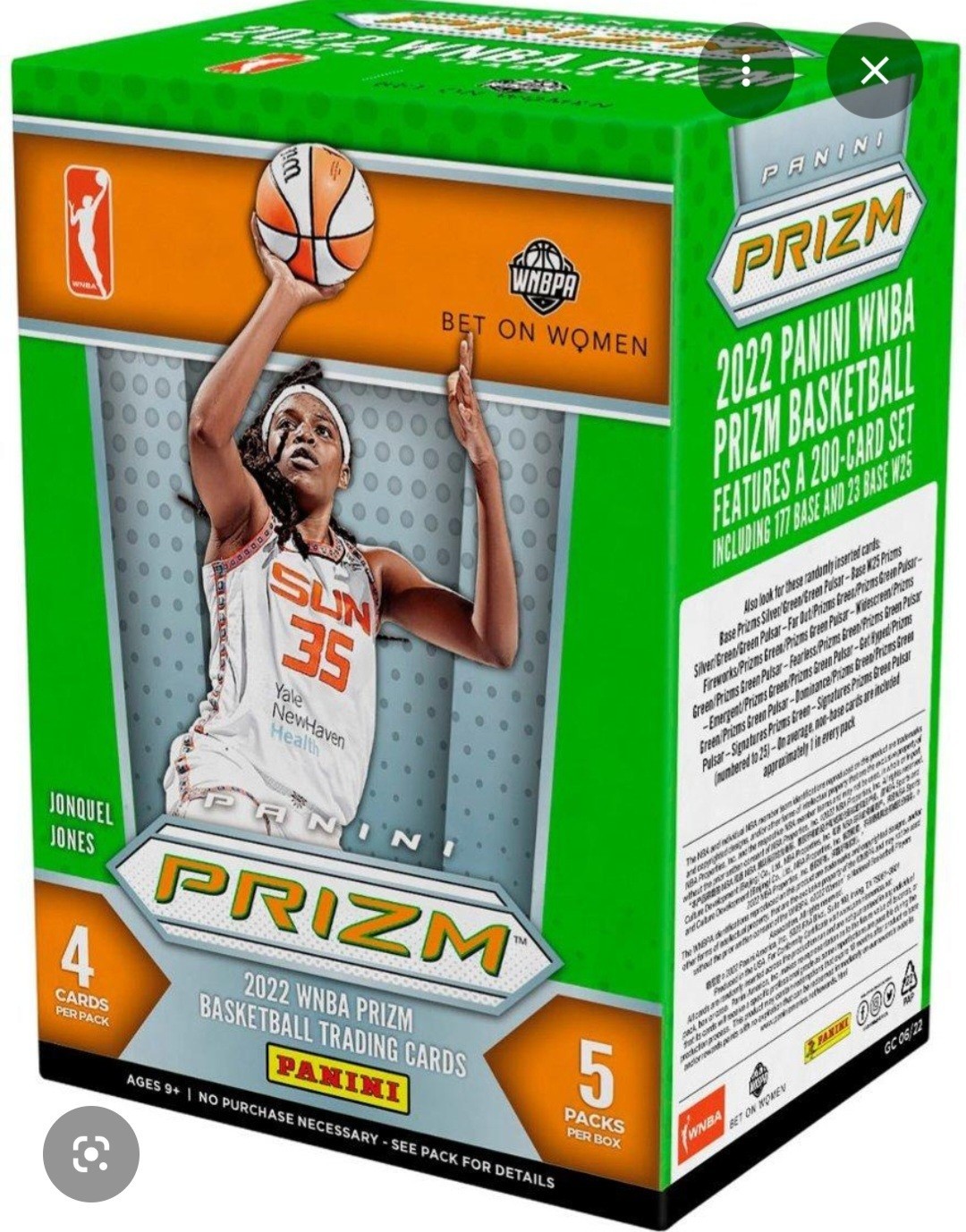 2022 WNBA Prizm – Base Singles – Complete your set!