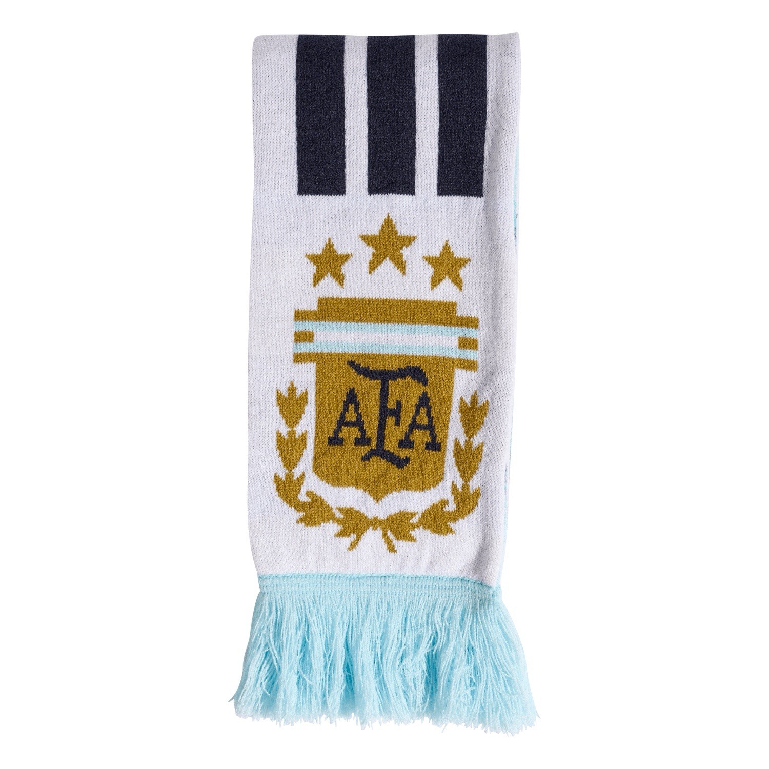 Brand New adidas Argentina 2026 Soccer Scarf KE1385 Icey Blue White