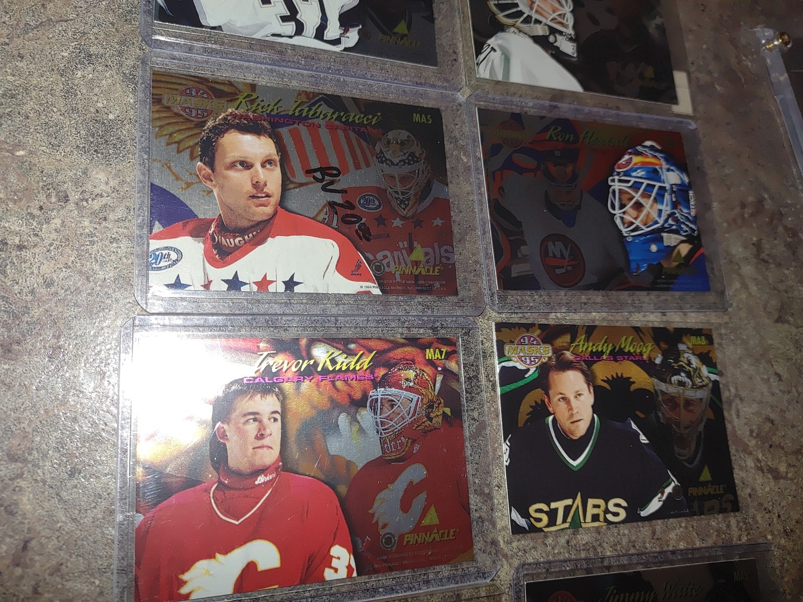 1994-95 Pinnacle Masks Set 1-10 Patrick Roy Vanbiesbrouck RARE