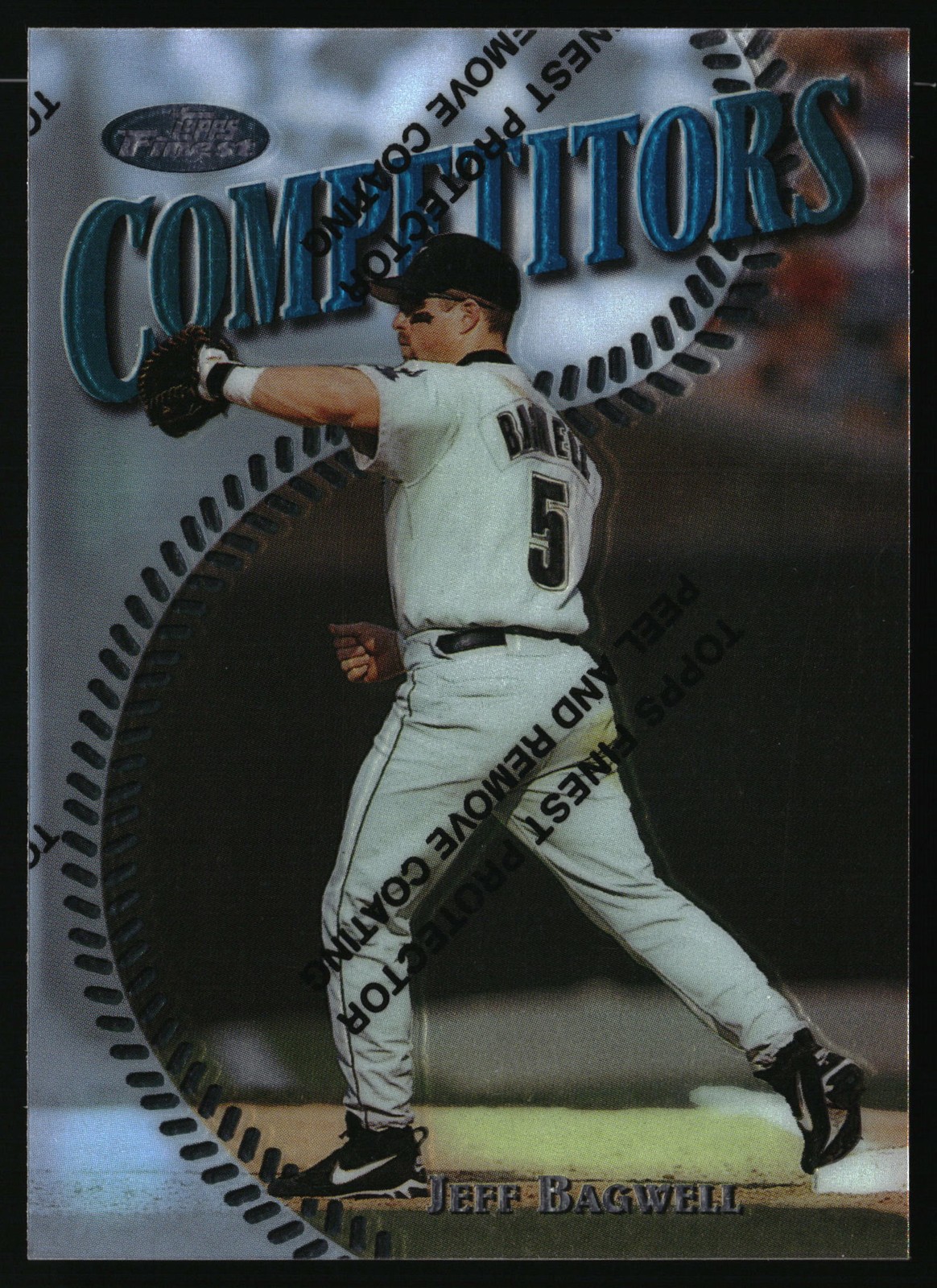 1997 Finest MLB Baseball #318 Jeff Bagwell