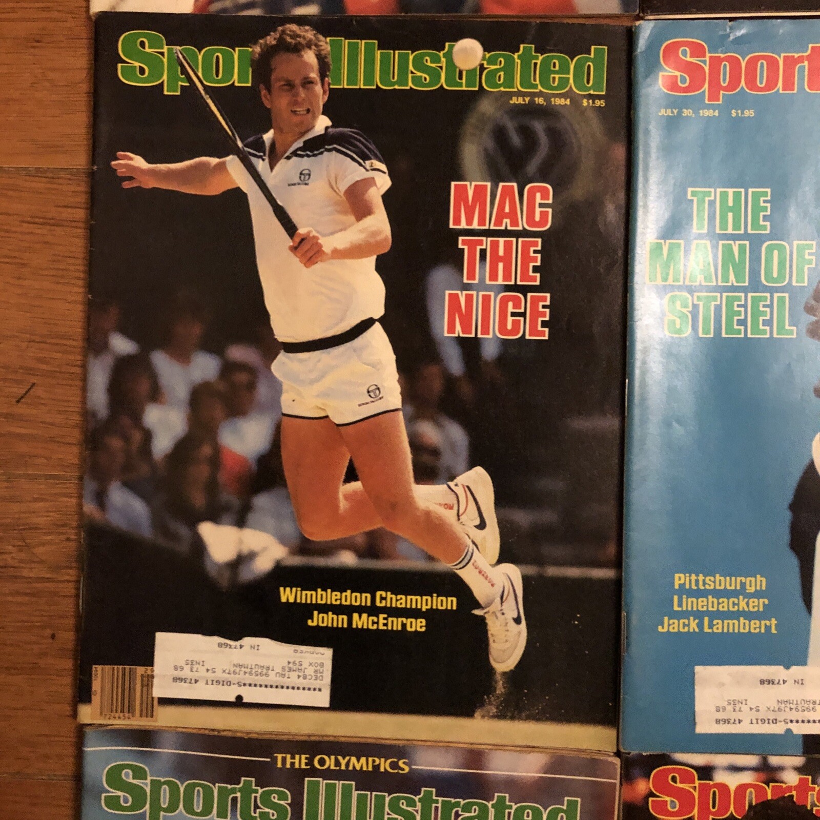 10 1984 SPORTS ILLUSTRATED (1/23-2/13-4/30-7/16-7/30-8/13-8/20-9/17-10/15&10/29)