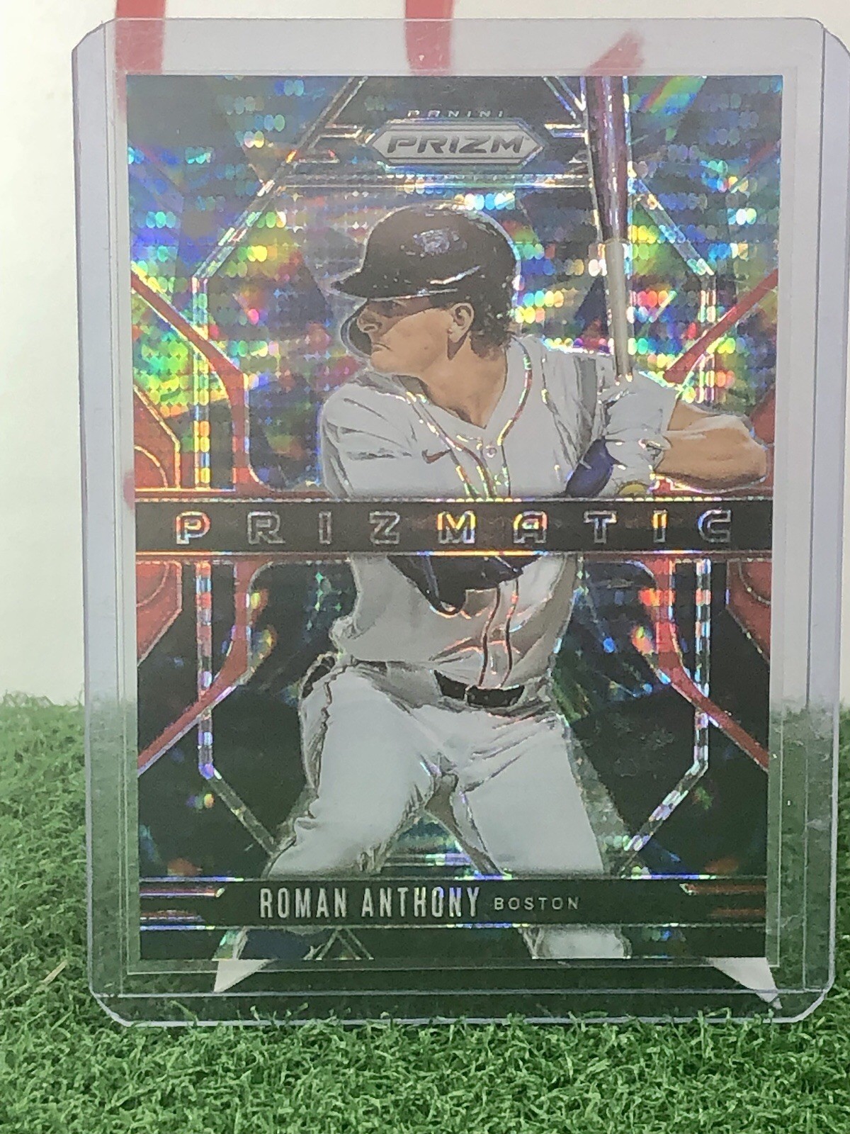 ROMAN ANTHONY RED PULSAR /399!! GEM MINT!! 2025 PANINI PRIZM PRIZMATIC 24