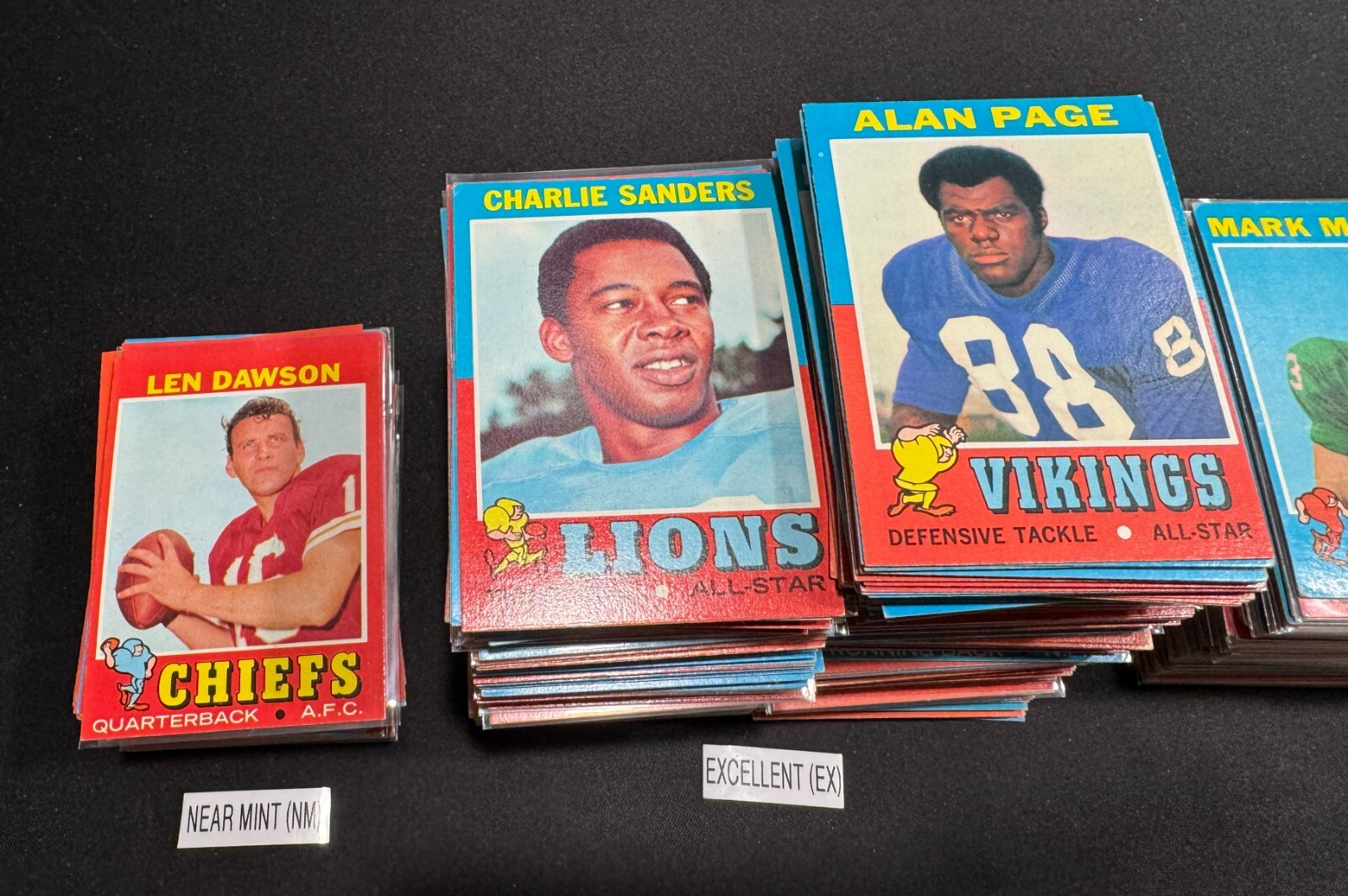 1971 Topps Football Cards 101-263 (P-NM) – You Pick – Complete Your Set