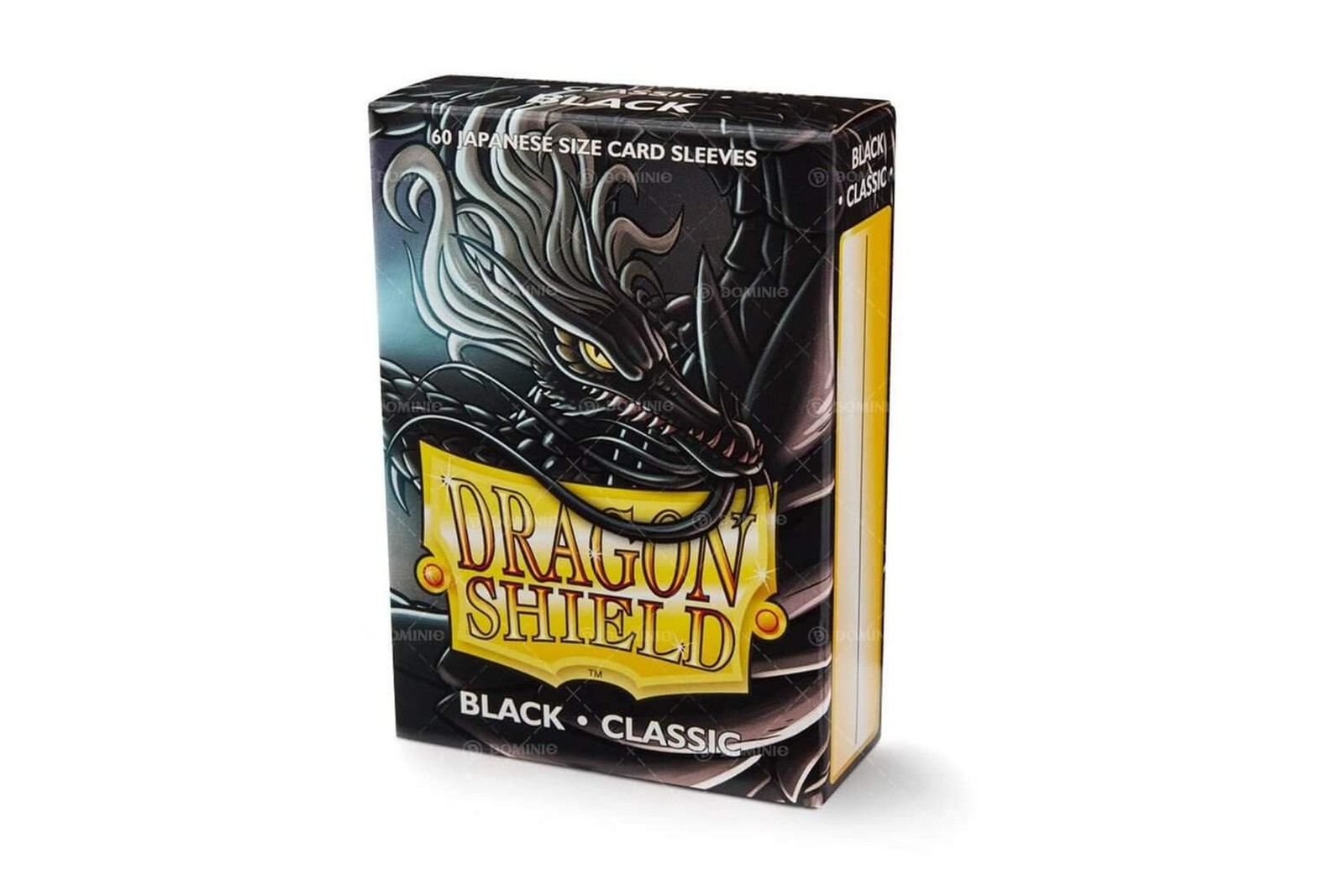 Arcane Tinmen Dragon Shield Japanese Size Card Sleeves – Black 60CT –