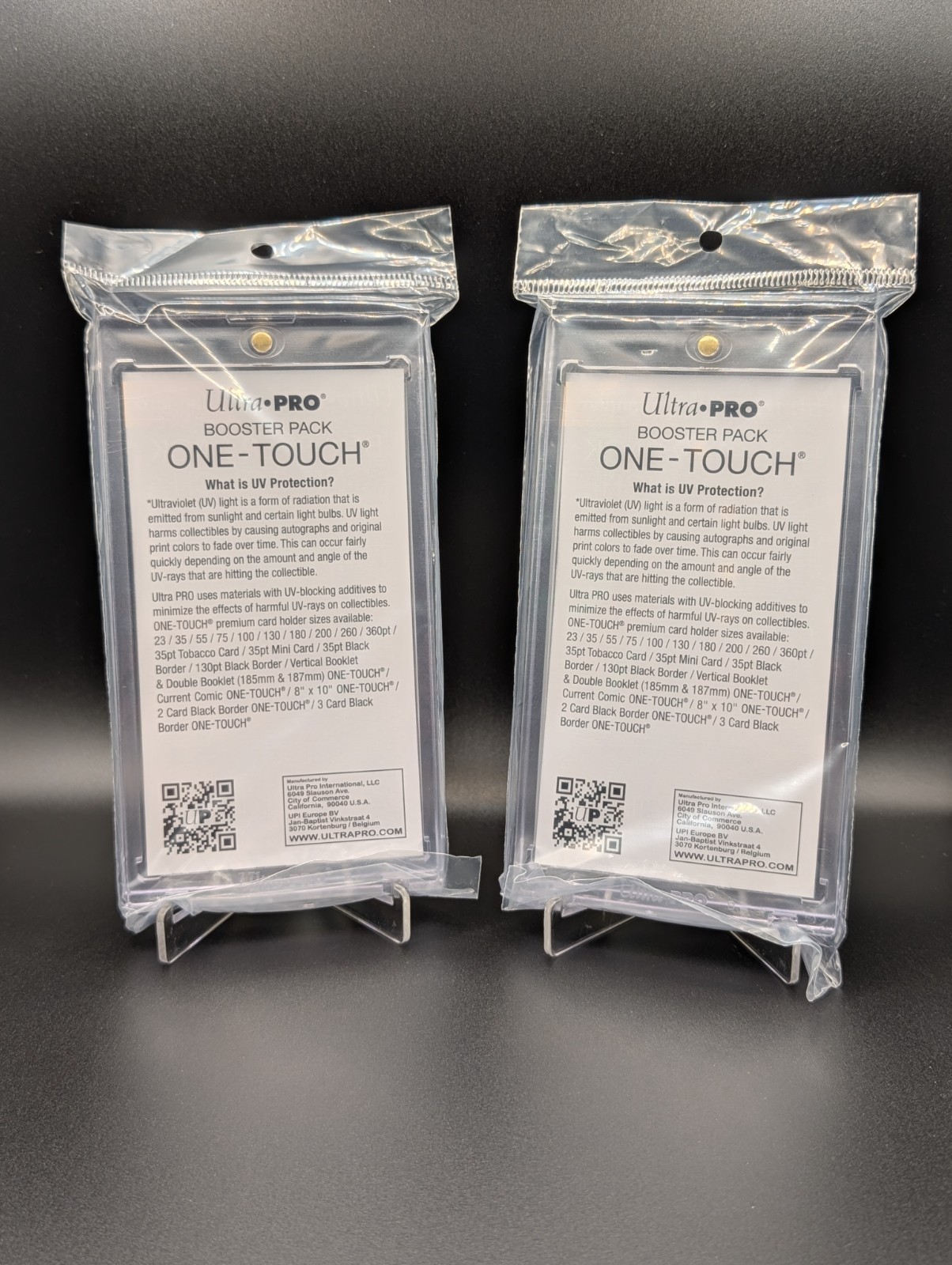 Ultra Pro Booster Pack One Touch Magnetic Card Holder for Pokemon/MTG 2 Pack