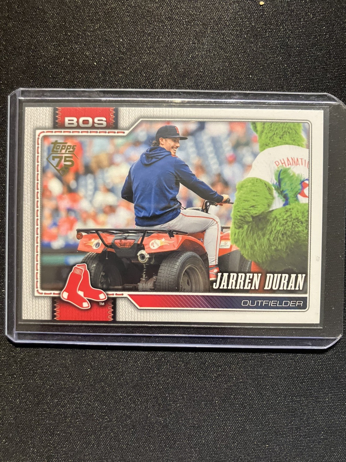 2026 Topps Series 2 Jarren Duran #560 Red Sox Gold Mirror Variation SSP