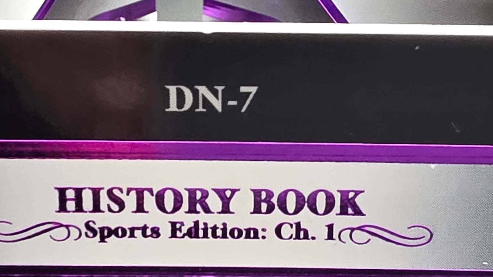 🏀”2/10″ – RARE 2023 Leaf History Book – Dressed To The Nines – PURPLE RELICS🏀