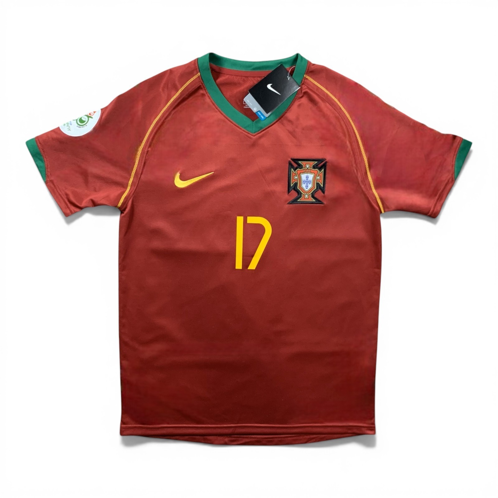 Cristiano Ronaldo Portugal 2006 World Cup Retro HomeJersey | Mens Sizes | NEW
