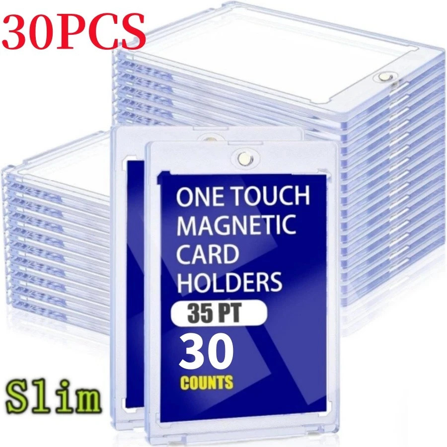 30ct Magnetic Card Holder, 35pt Ultra-Slim One Touch Card Holder, U-V Cards