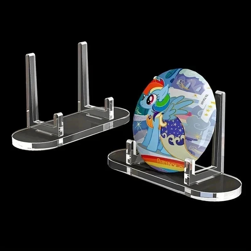 Clear Acrylic Trading Card Display Stands 10‑Pack–PSA/Graded Sports Card Holders