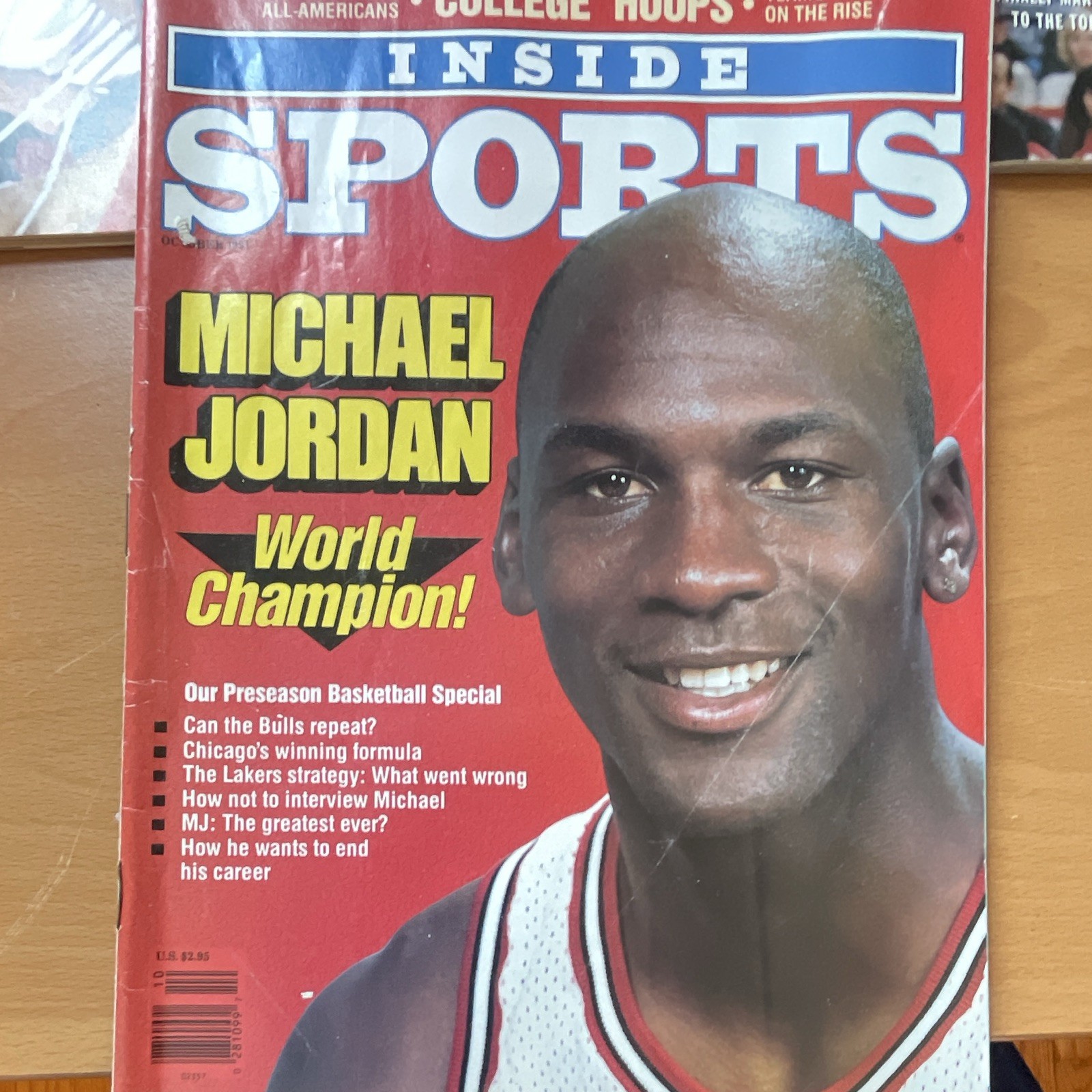 Sports Illustrated Vintage Michael Jordan lot 3 magazines good condition