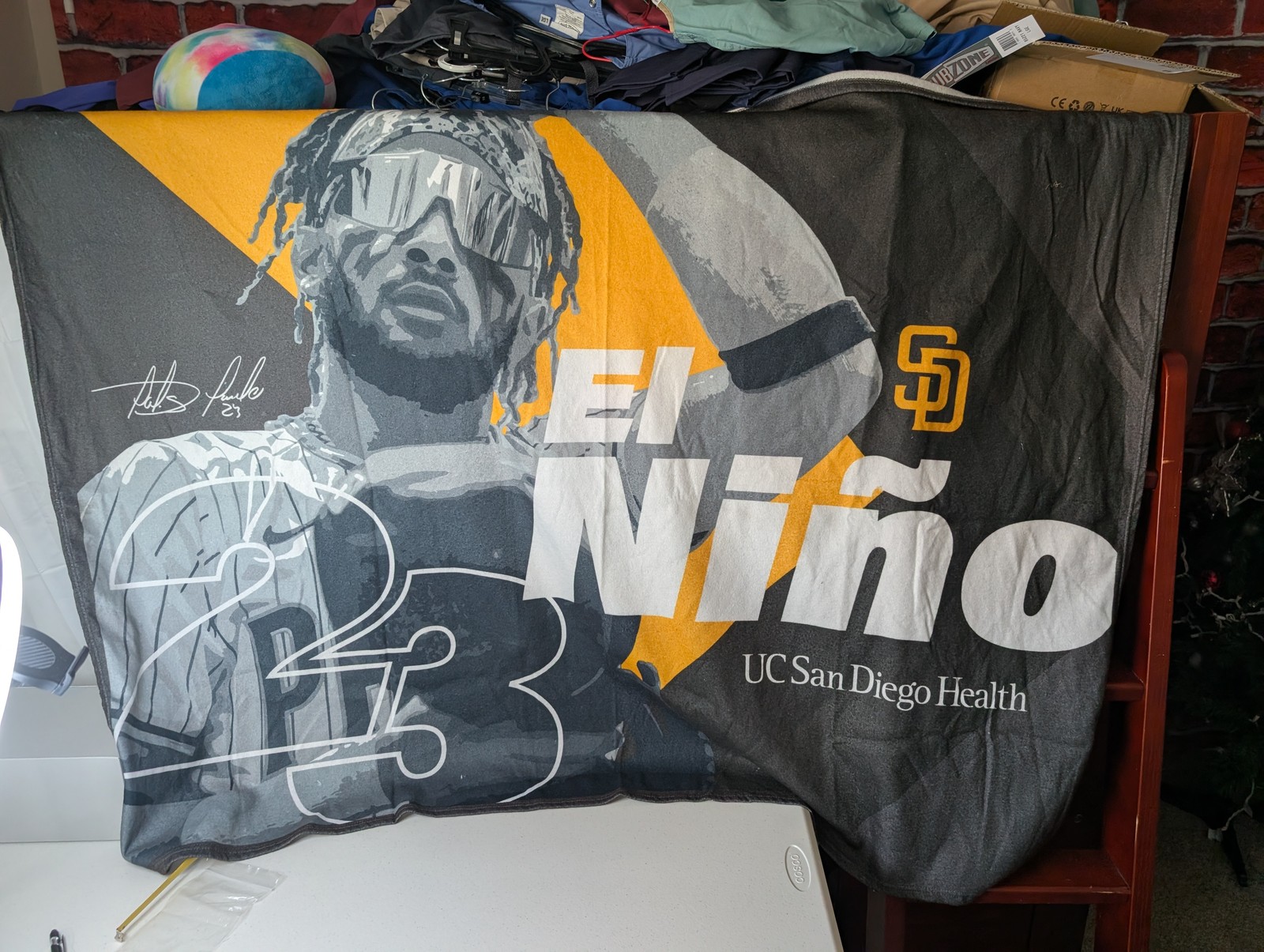 Fernando Tatis Jr. El Niño San Diego Padres SGA Beach Towel 2023 Nike MLB