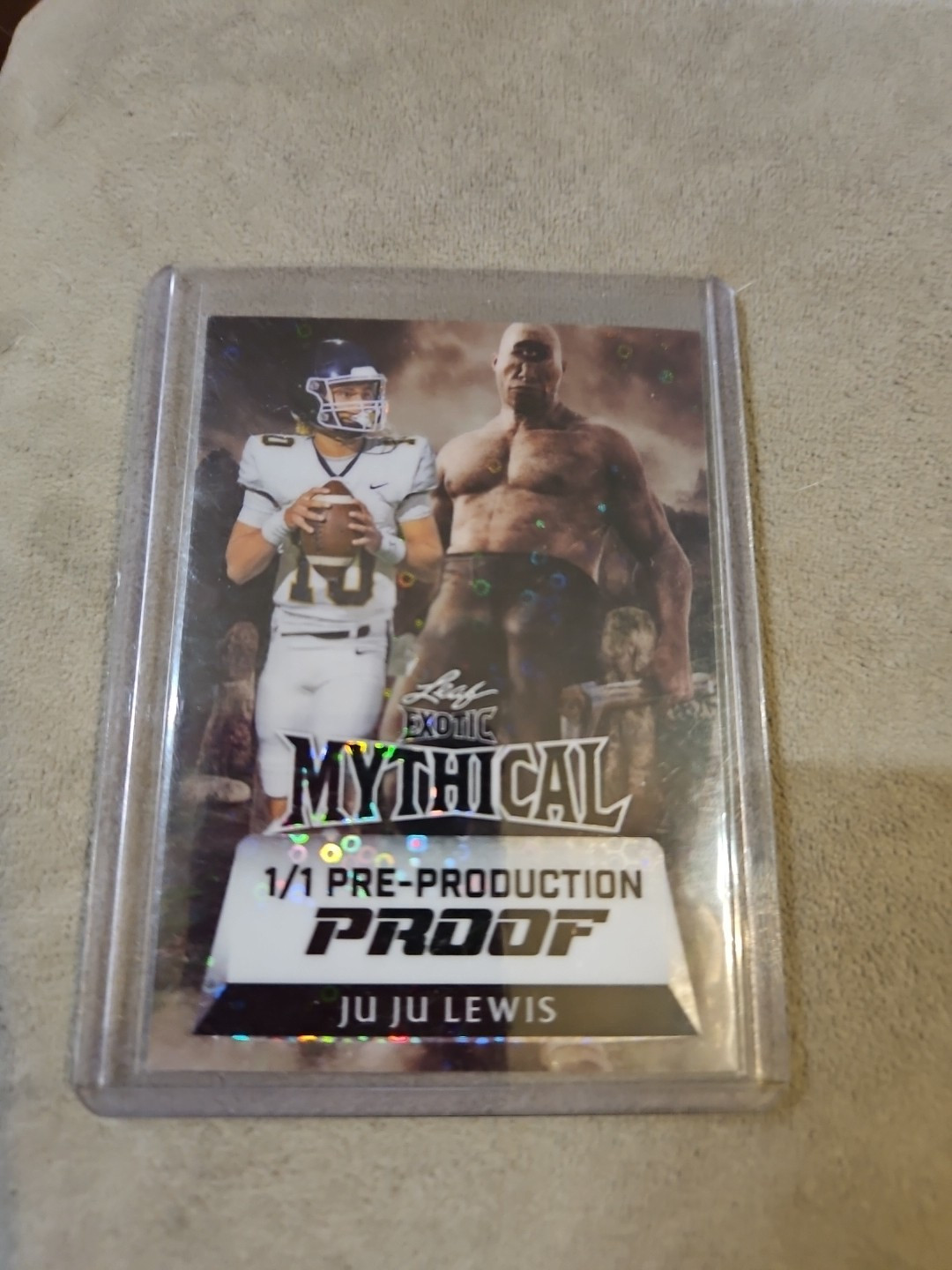 2024 LEAF EXOTIC JULIAN JUJU LEWIS 1/1 ROOKIE #1 HIGH SCHOOL QB MINT BUY EARLY!