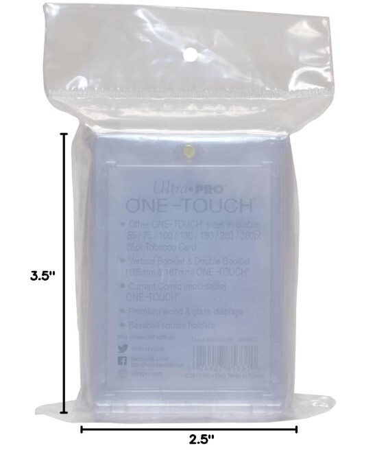 NEW Ultra Pro One-Touch FROSTED Border Magnetic 35pt Card Holder sports tcg mtg