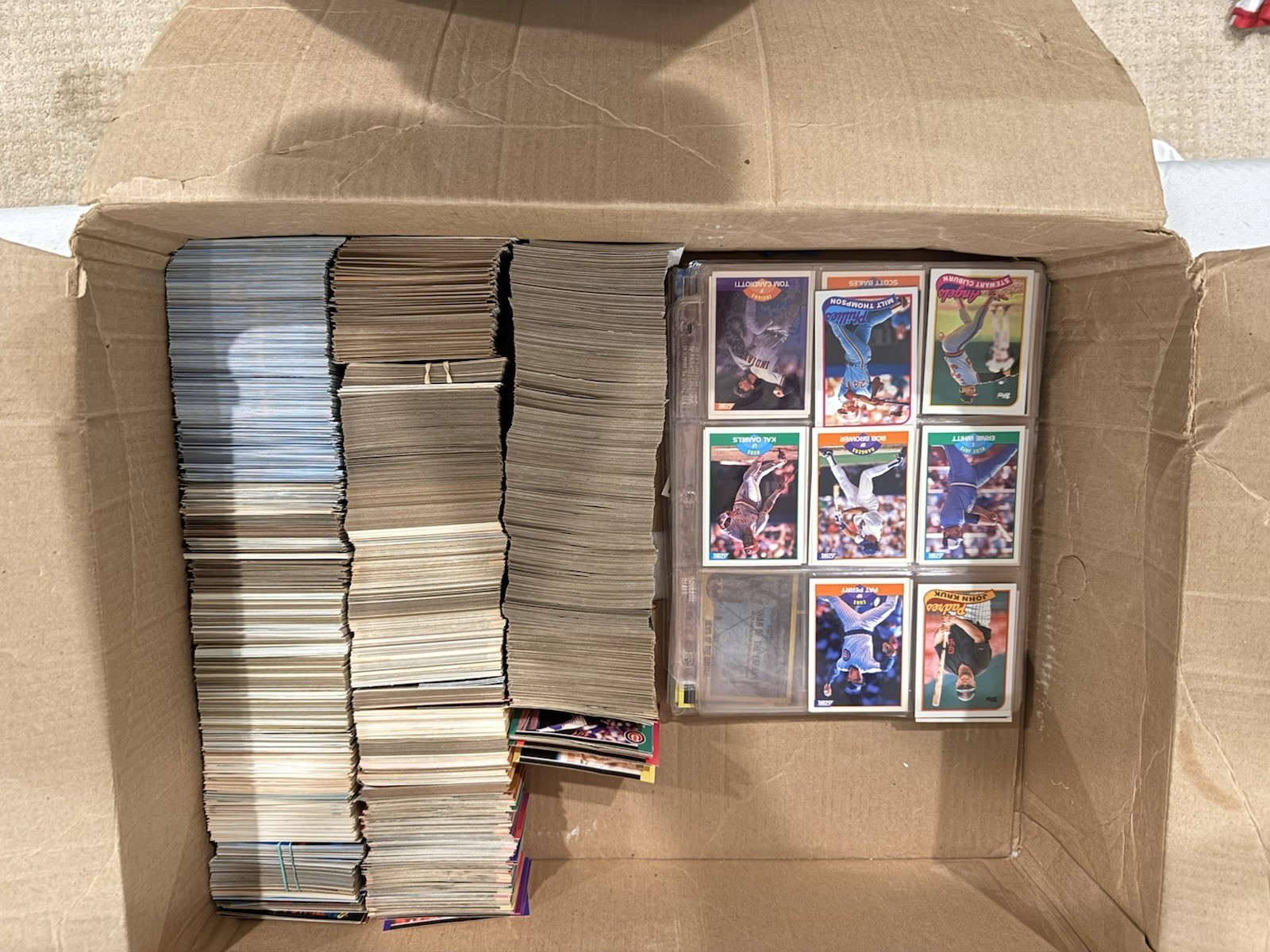 ~3500 Trading Cards: Baseball, Basketball, Football, And More