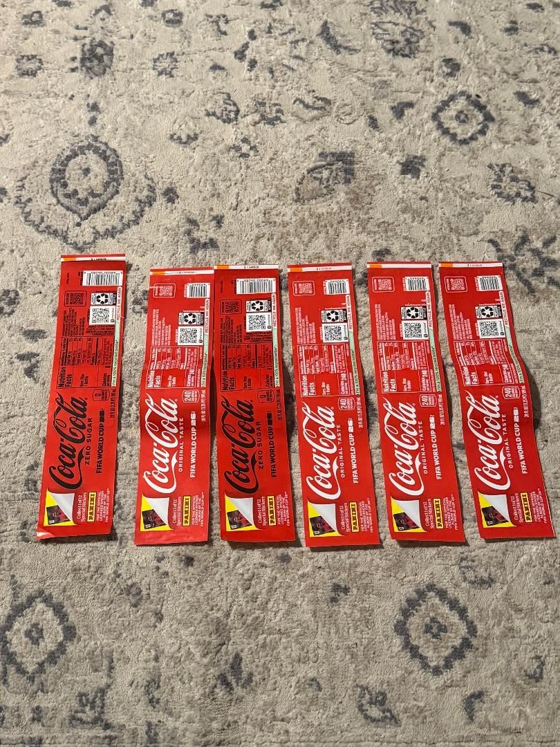 2026 Panini FIFA World Cup Coca-Cola Stickers Choose Your Sticker