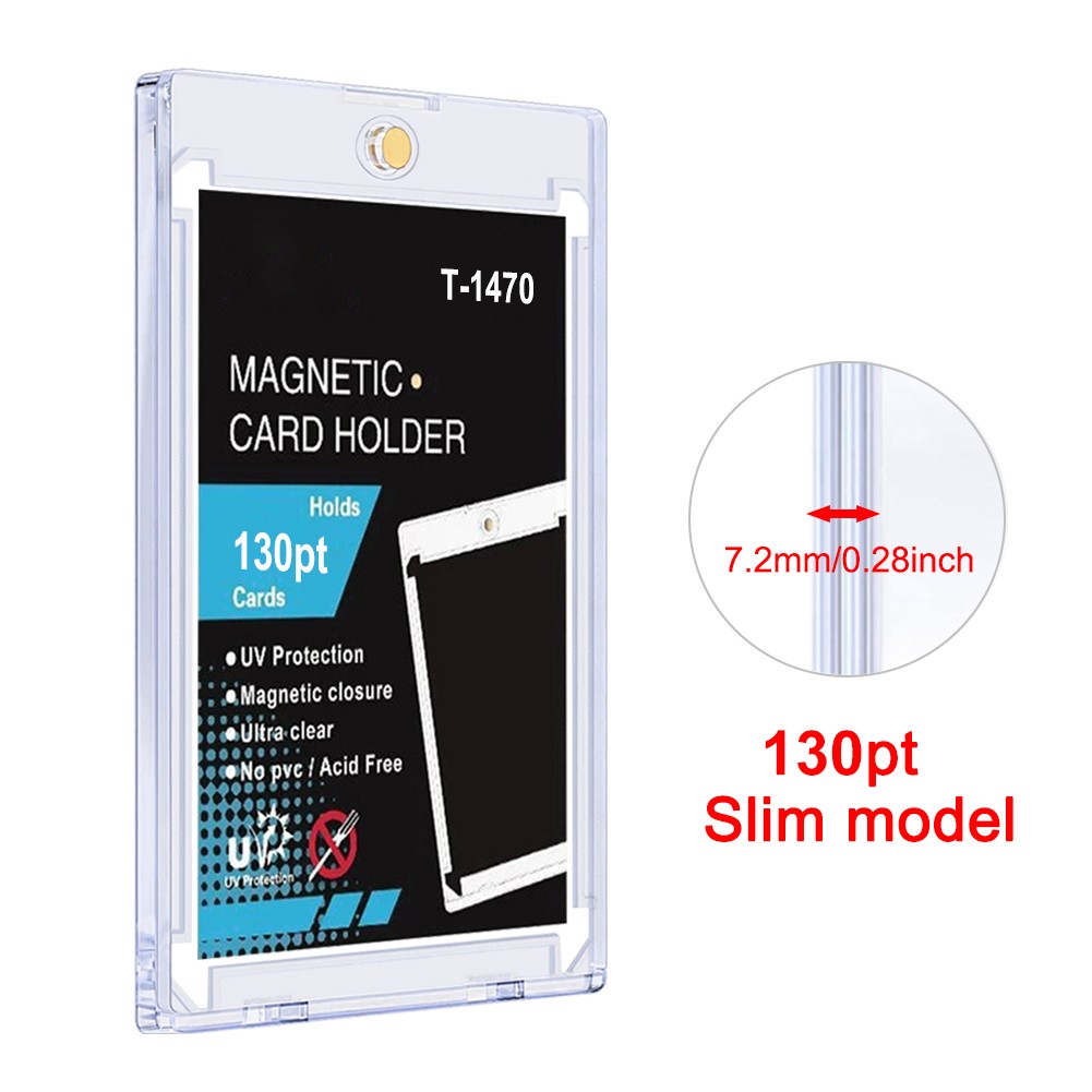 55-360PT Slim Magnetic Card Holder UV Protection for Sport Trading Baseball Card