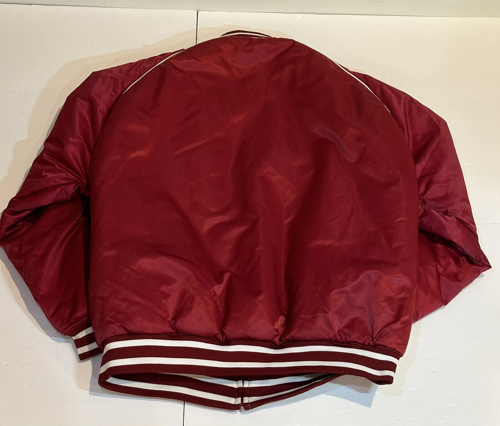 VTG Alabama Crimson Tide Jacket XL STARTER Satin Reversible Full Zip 90S Y2K