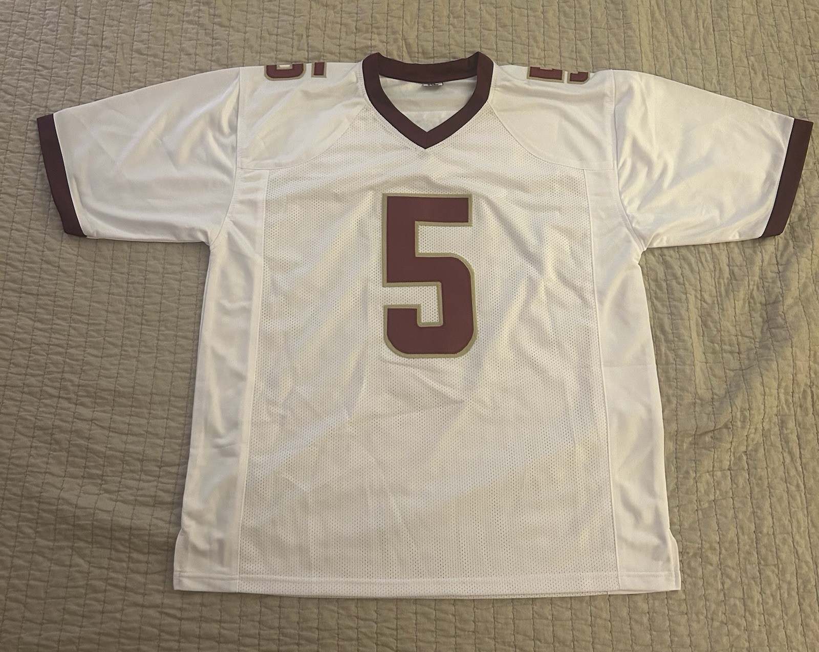 Jameis Winston Signed Florida State Football Jersey w/ Player Authentication