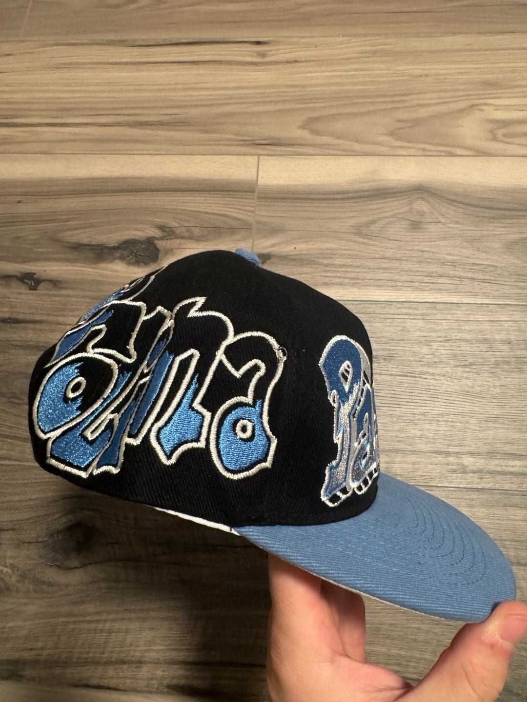 Vintage Carolina Panthers NFL Graffiti Logo Hat Top of the World REPRINT