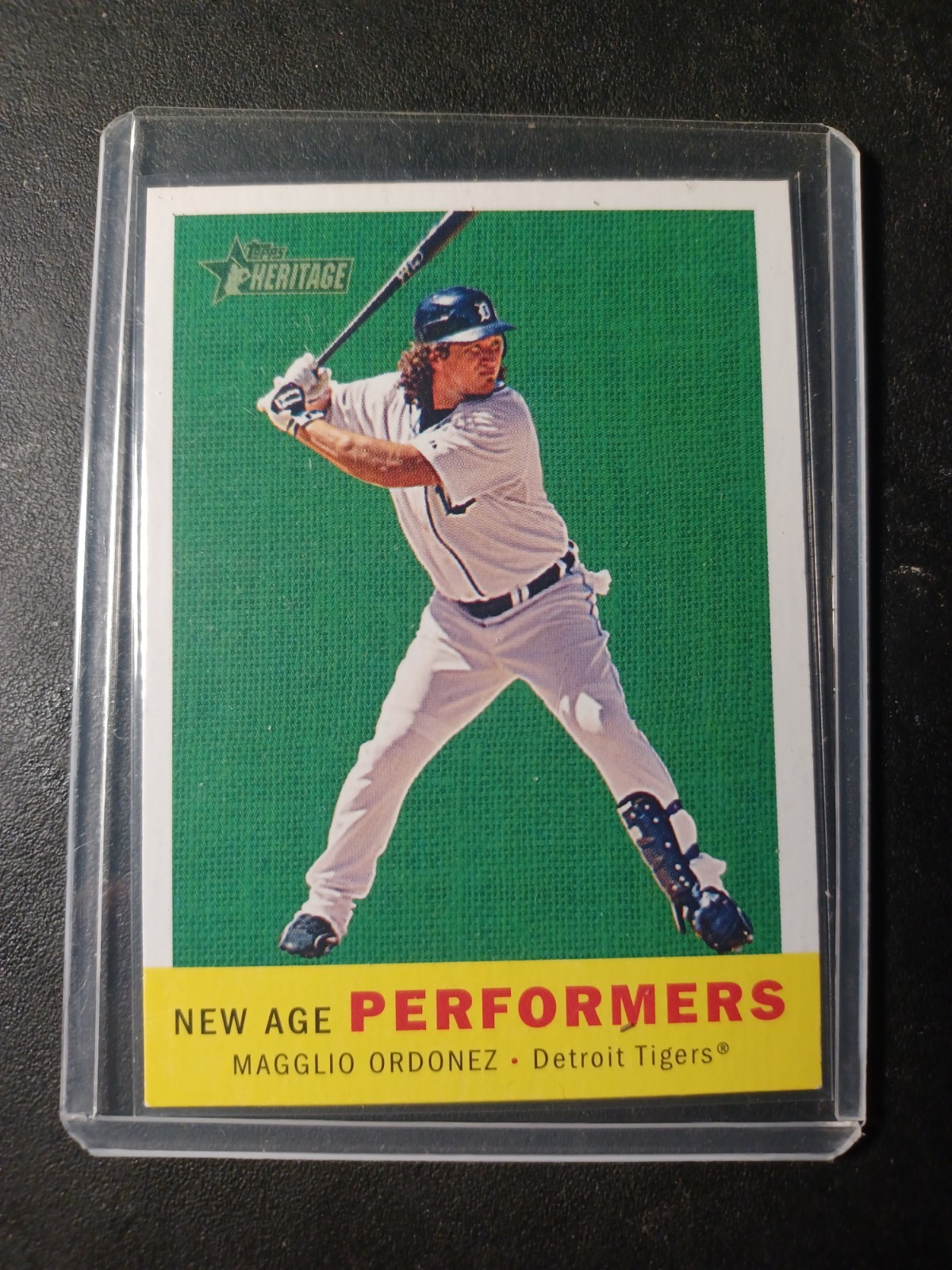 2008 Topps Heritage New Age Performers #NAP1 Magglio Ordonez-Detroit Tigers