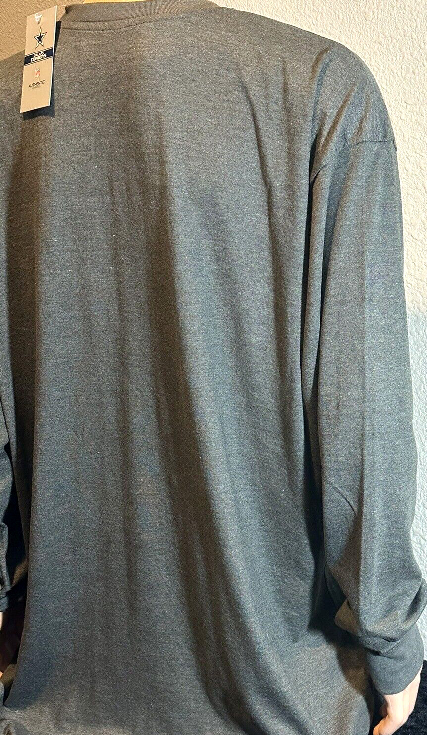 Dallas Cowboys Mens / Long Sleeve Screen Print Big & Tall Tee Shirt / Reg $45