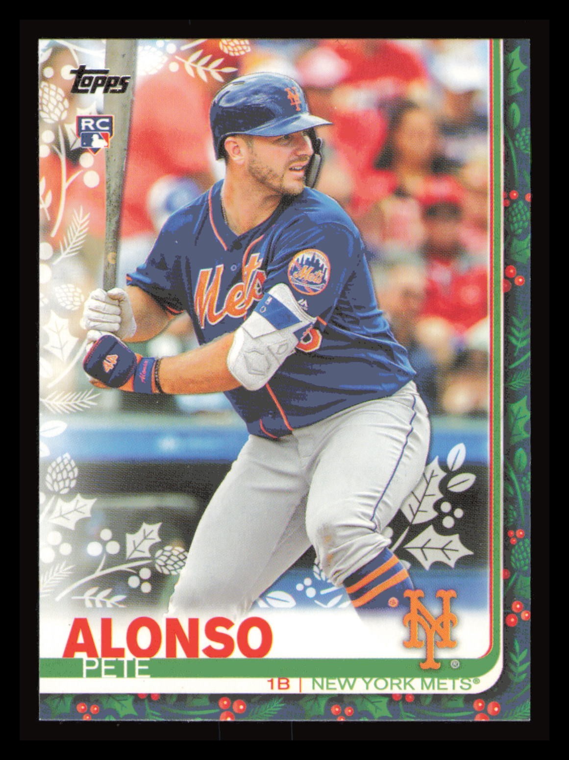 2019 Topps Holiday – Pete Alonso #HW71 RC ROOKIE