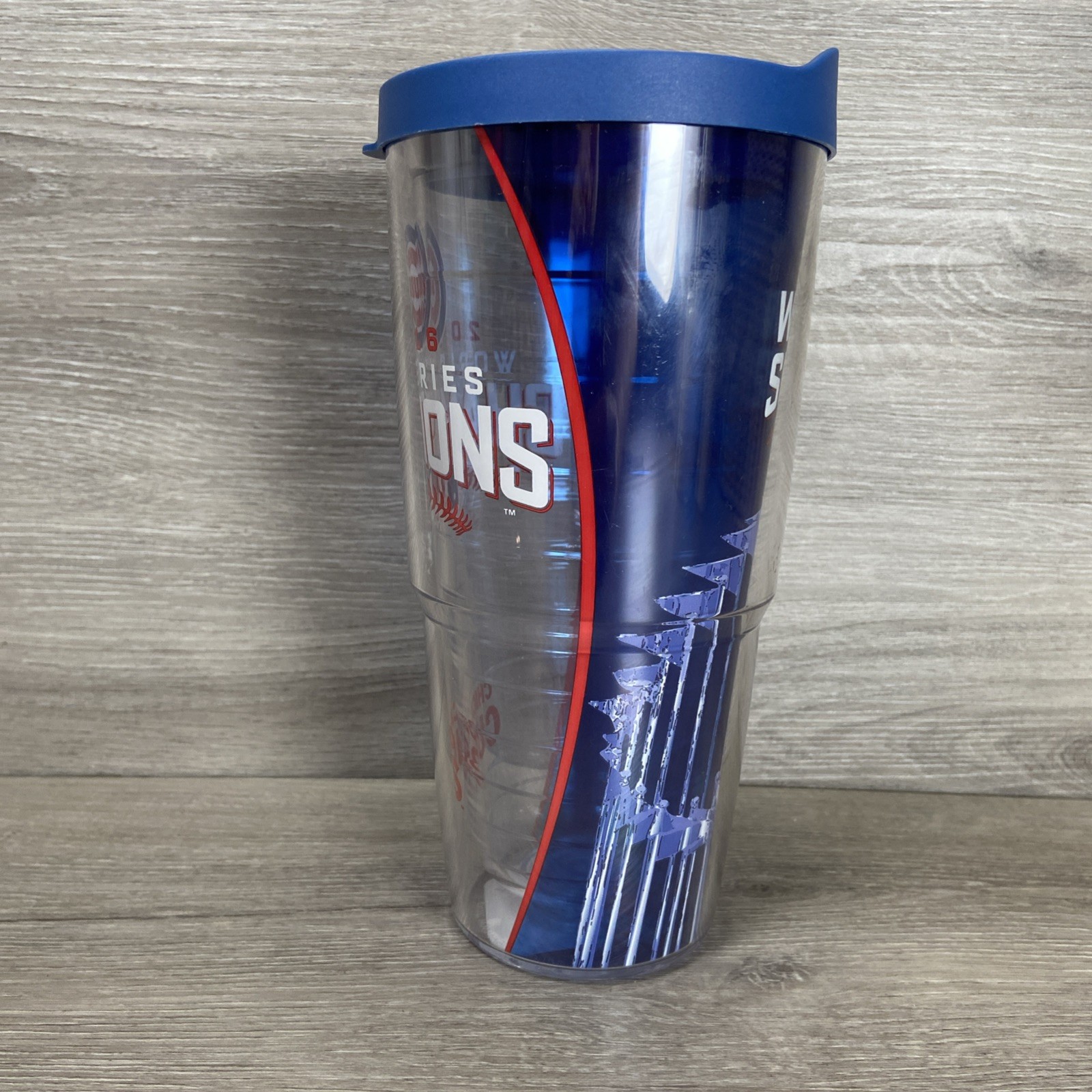 Chicago Cubs 2016 World Series Champions Tervis Tumbler With Lid Hot Cold 24 Oz