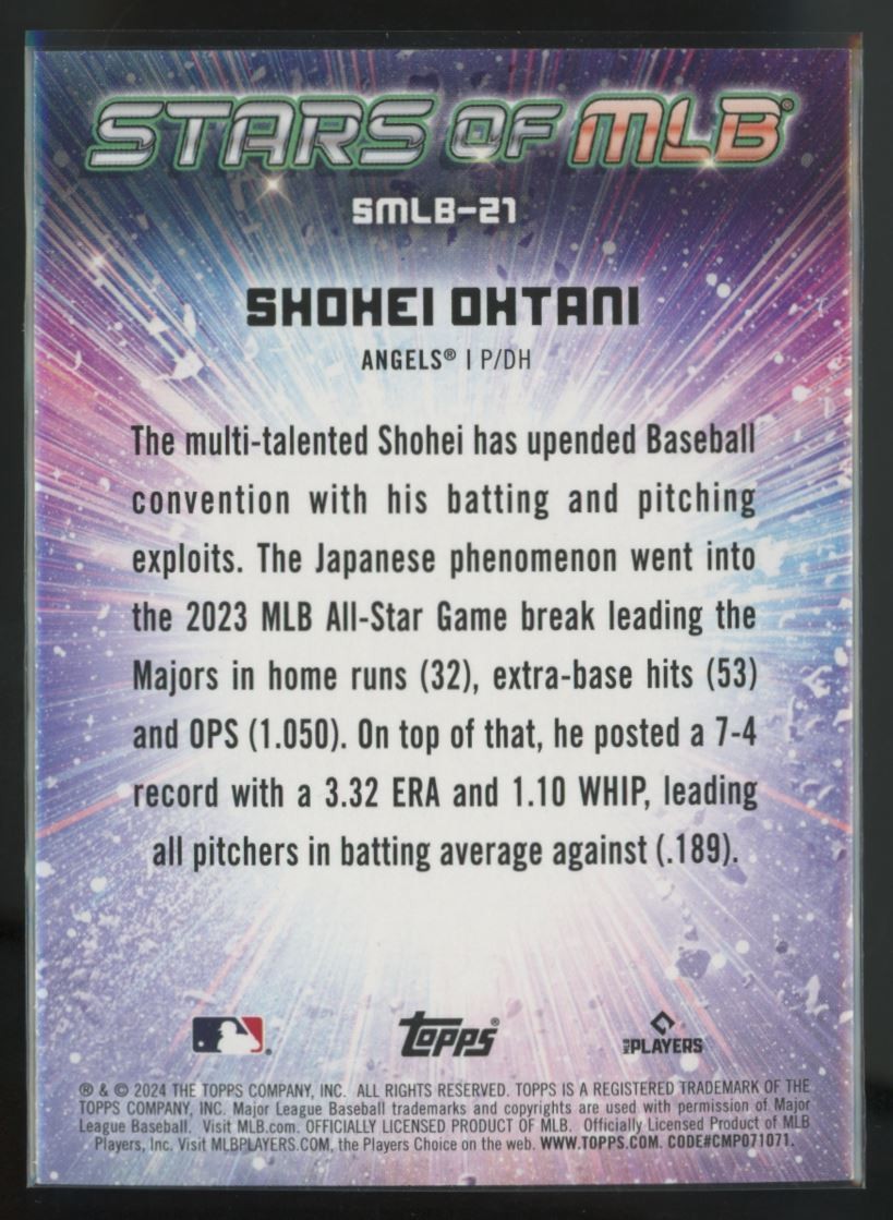 2024 Topps #SMLB-21 Shohei Ohtani Stars of MLB