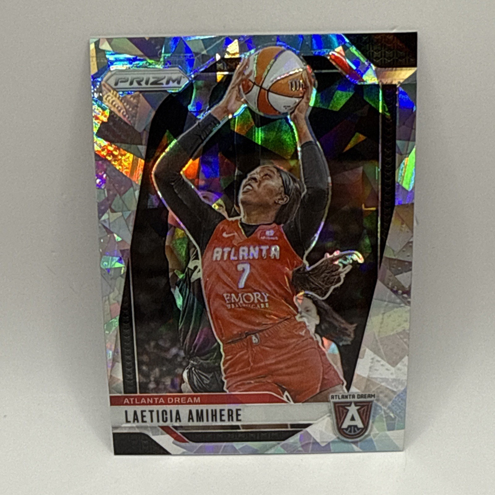2024 Panini Prizm WNBA – Laeticia Amihere #54 Ice Prizm Basketball Foil Card