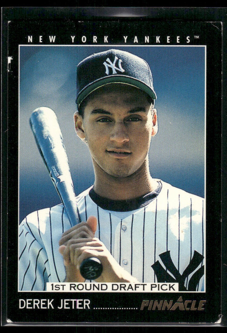 1993 Pinnacle #457 Derek Jeter Rookie New York Yankees