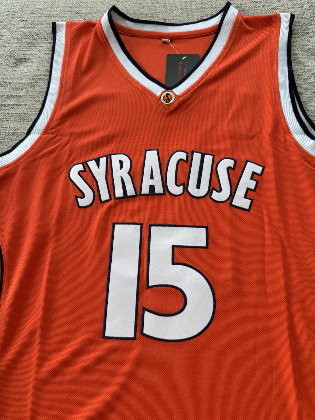 VTG Syracuse Orange Carmelo Anthony Basketball Jersey #3 Mens Large