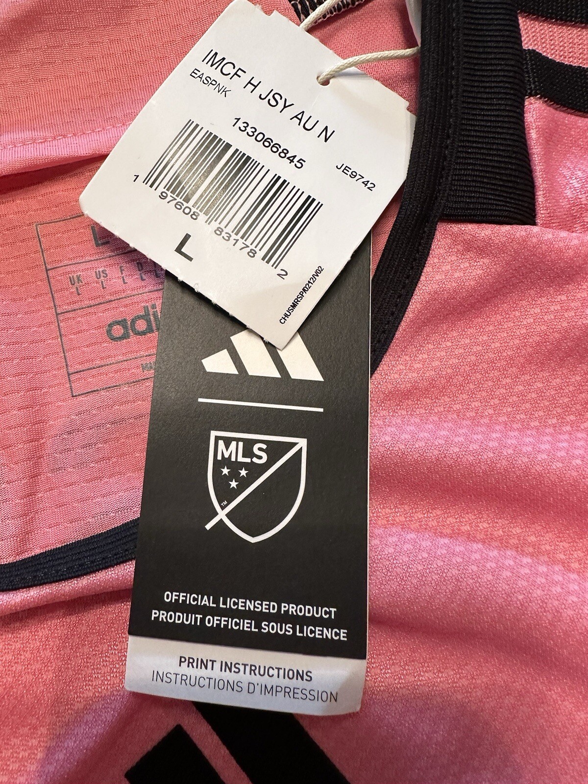 Adidas Adult Inter Miami CF 2024 Lionel Messi #10 Primary Authentic Jersey 24/25