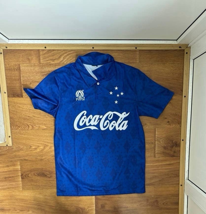 CRUZEIRO ESPORTE CLUBE 1993/94/95 RONALDO ERA FINTA JERSEY BRAZIL Sz M