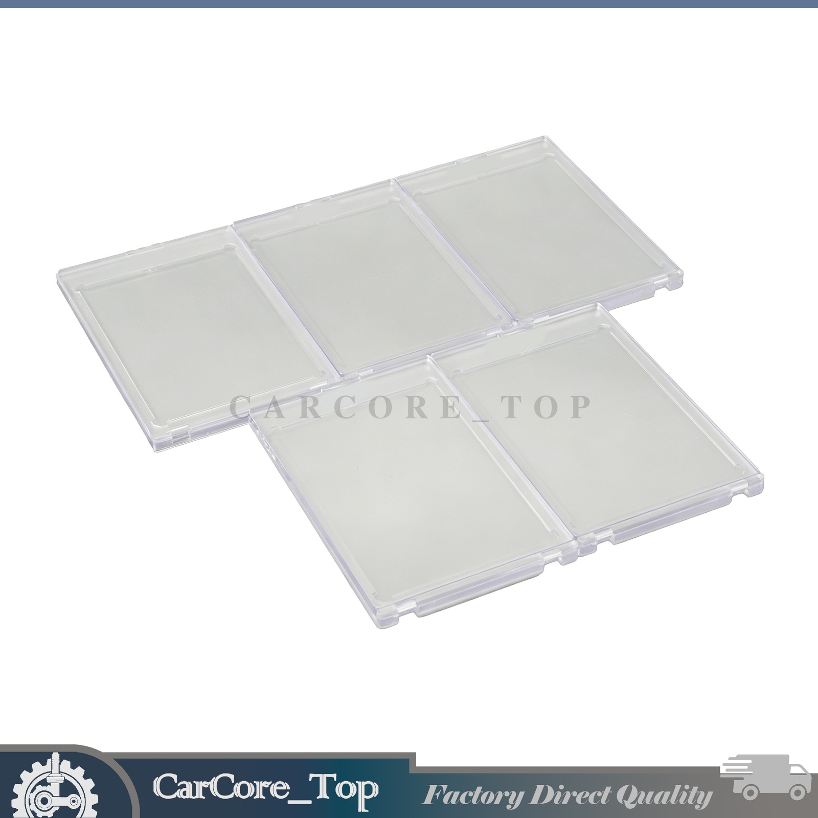 5PCS Non-Magnetic Card Holder W/ 35PT Trading Cards Fit Ultra Pro US