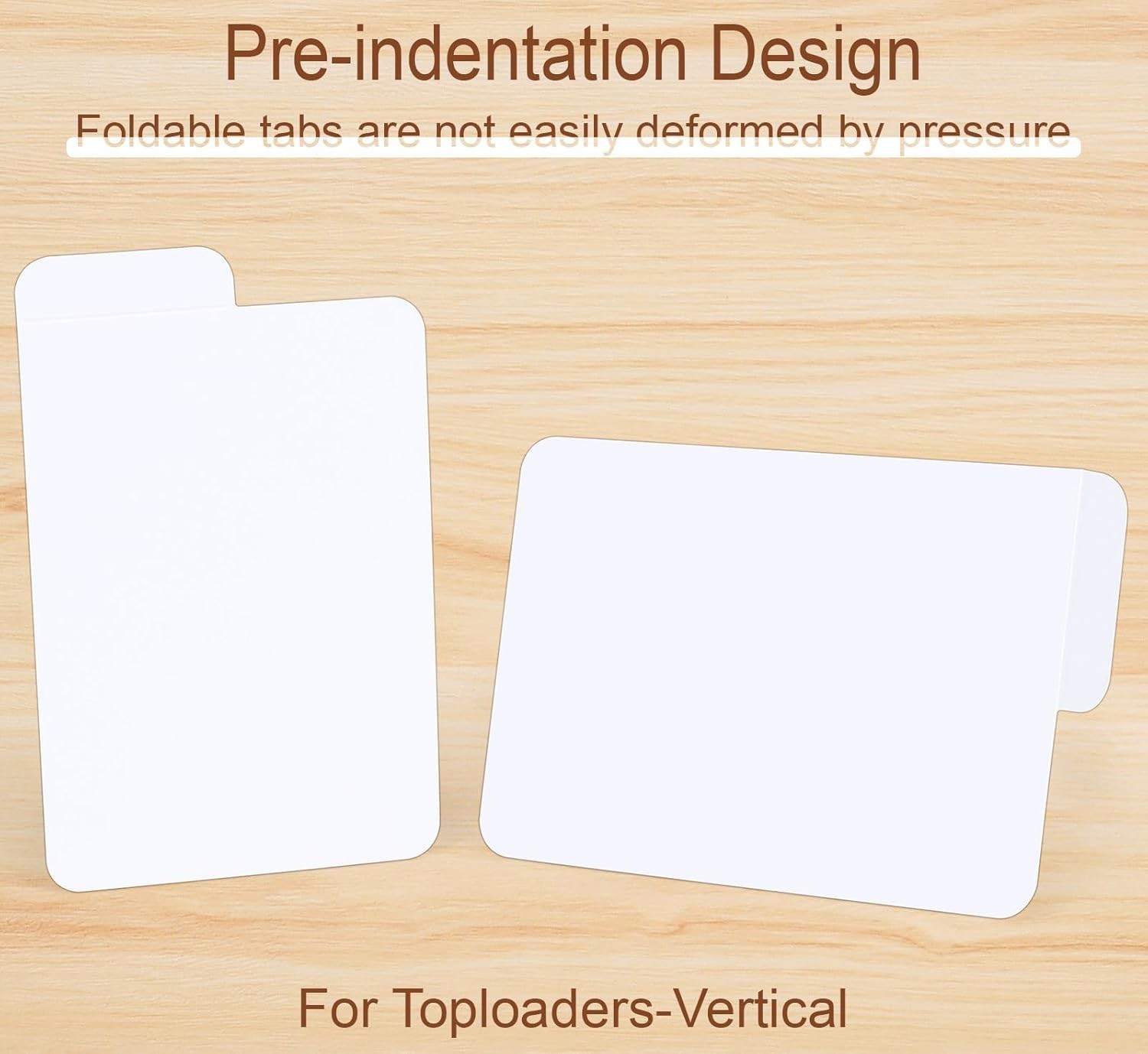 Effortless Organization with 150 Vertical Card Dividers for Trading Card Storage