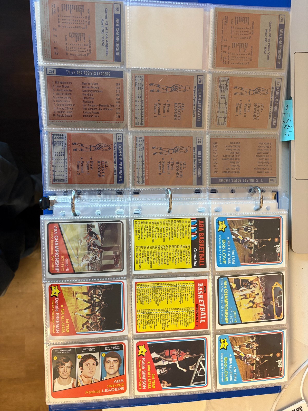 1969-1972 Topps Basketball Cards Lot Raw Vintage Stickers Checklists 1971 1972